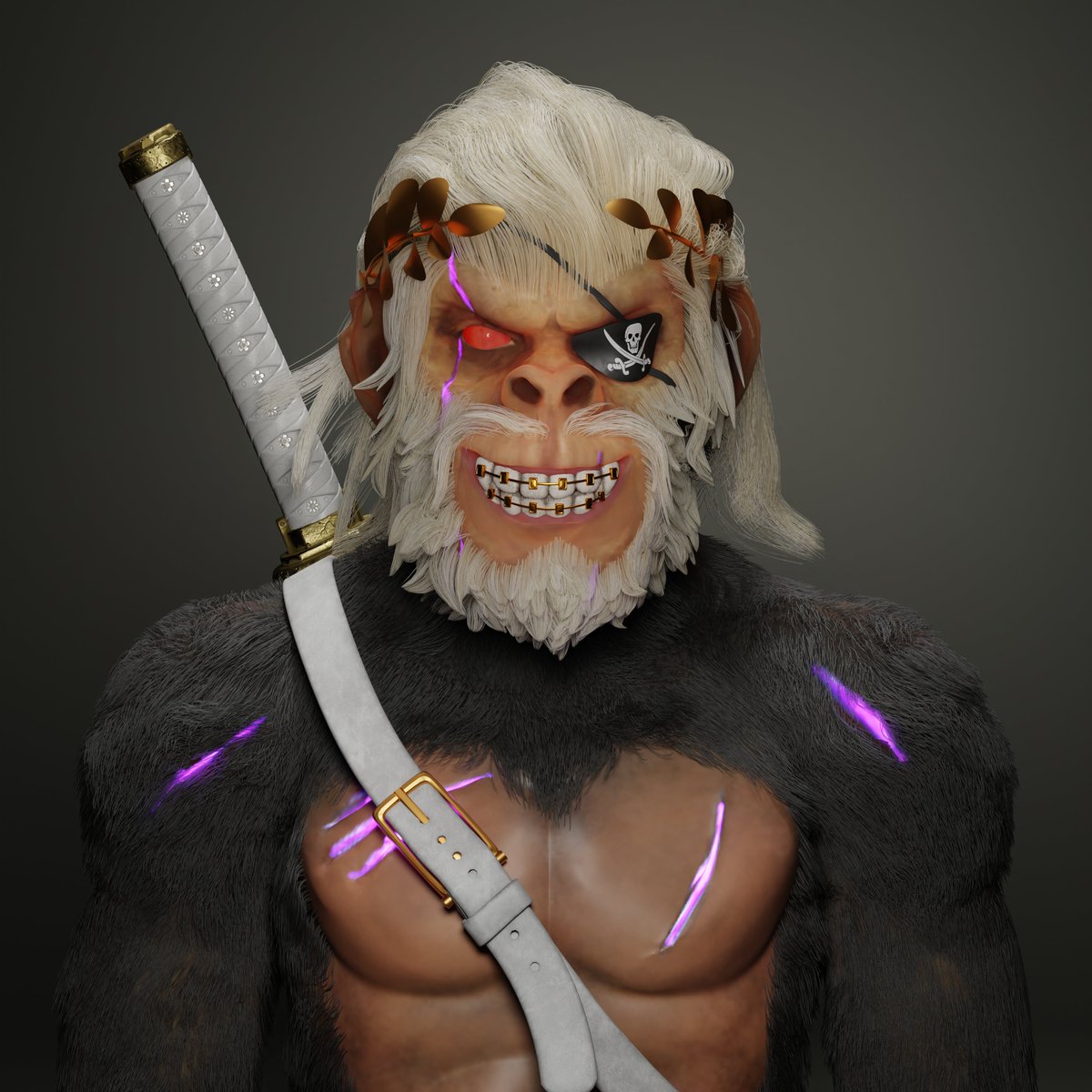 FURIOUSAPESOC's tweet photo. @PunkieEth WORKING ON THIS PROJECT ABOUT 6 MONTHS NOW

MEGA APE WHO EVOLVED FROM 2 FURIOUS APES CHECK IT OUT 
https://t.co/4wJAmBthtz
@PunkieEth https://t.co/IiwZc3ZJO8