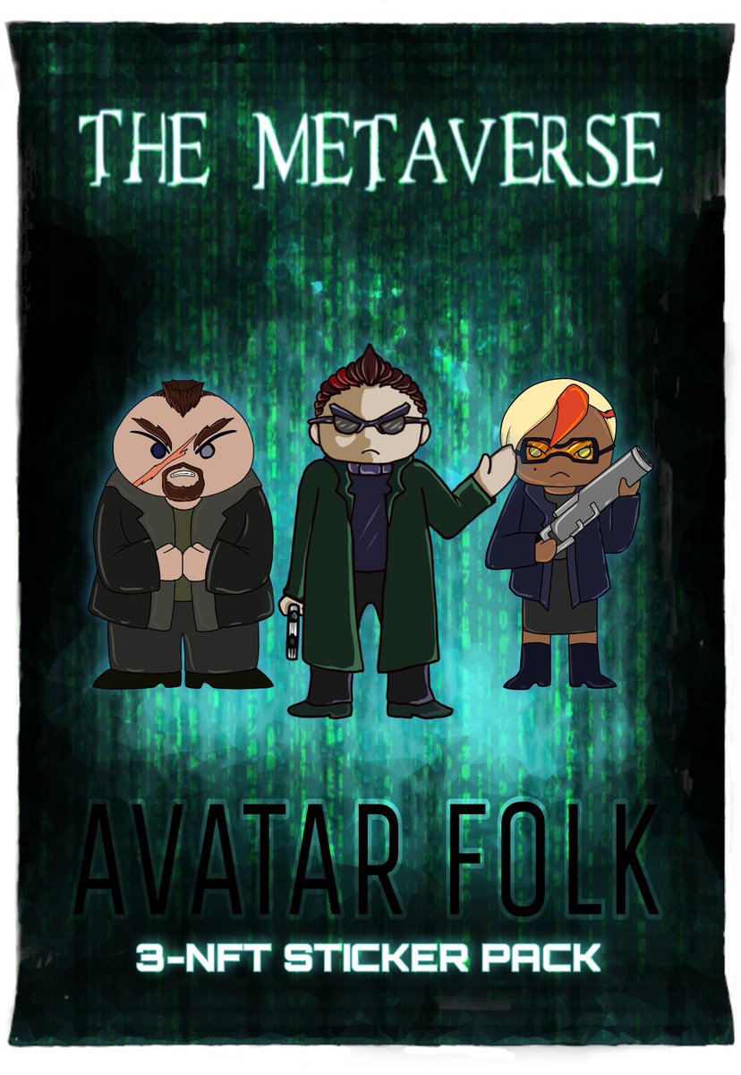 FromNullToZero's tweet image. NFT #Giveaway by @AvatarFolkNFTs

The great Avatar Folks collection has a new pack drop open - The Metaverse Avatar Folk Cosplay Pack
neftyblocks.com/c/1avatarfolk1…

We draw 3 packs in 72 hours:
- like &amp;amp; retweet
- follow @AvatarFolkNFTs &amp;amp; @goVirtuIRL &amp;amp; @FromNullToZero
- tag one friend!