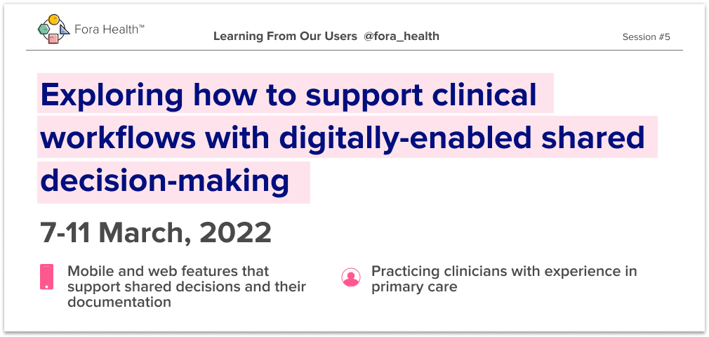 Fora Health tweet media