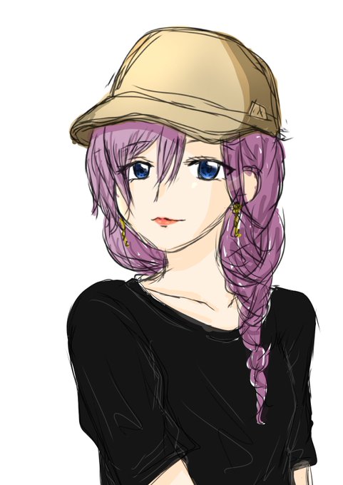 キャップ女子のtwitterイラスト検索結果