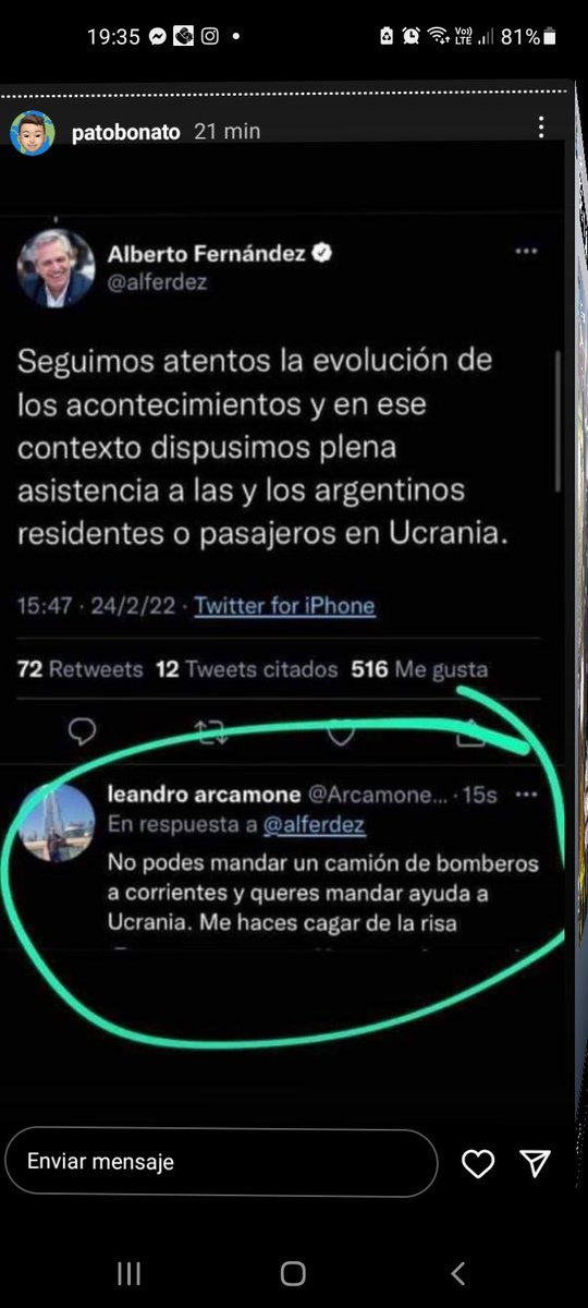 MeliiFleitass's tweet photo. @alferdez https://t.co/fcmTJ1g9qT