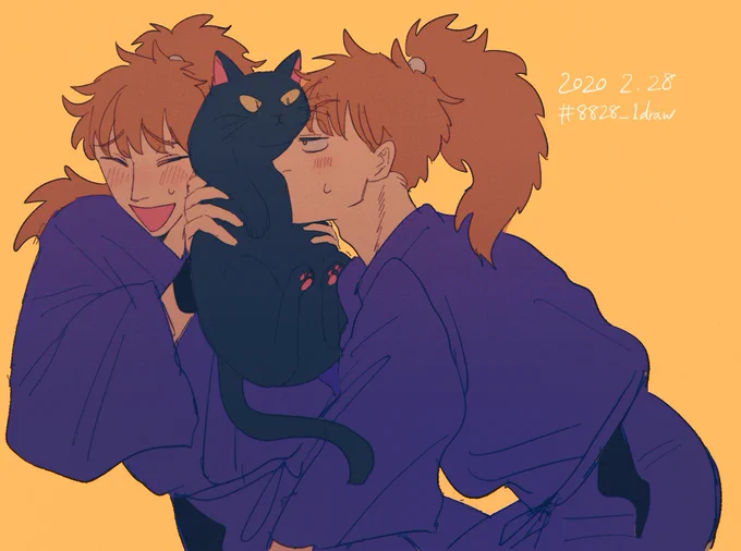 #8828_1drawねこ 