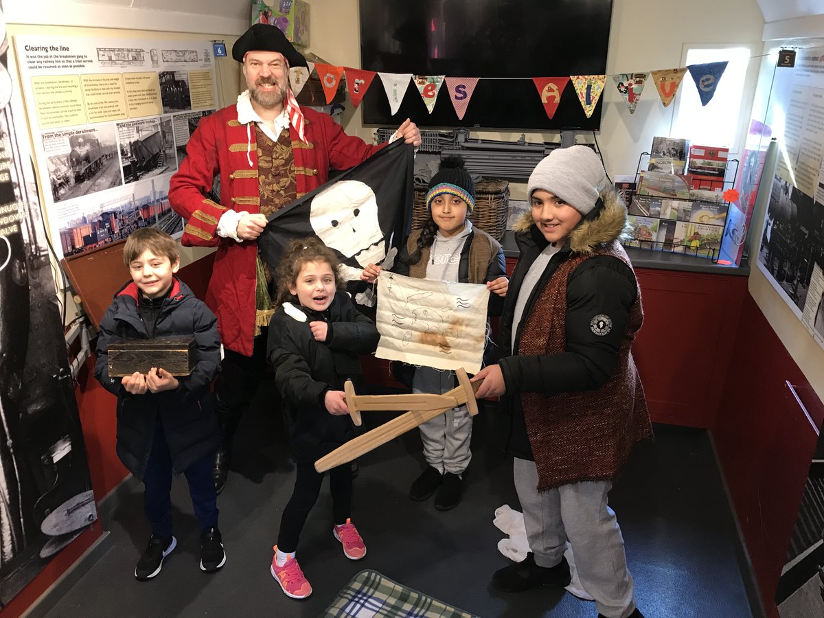 Rail Story at Ingrow (@railstoryingrow) on Twitter photo We had a great time this half term with Captain Jake of <a href="/StoriesAlive/">Stories Alive</a> and the tales of his adventures on high seas!
We hope you all had a fanastic school holiday and we hope to see you all again soon! Don't forget our museums are still open most days. ๐๏ธ We had a great time this half term with Captain Jake of <a href="/StoriesAlive/">Stories Alive</a> and the tales of his adventures on high seas!
We hope you all had a fanastic school holiday and we hope to see you all again soon! Don't forget our museums are still open most days. ๐๏ธ