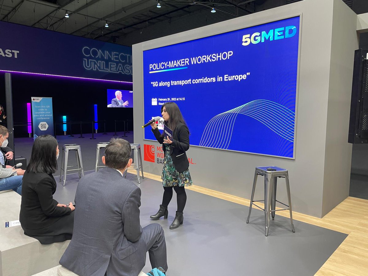 🚀 How can we contribute to accelerate and shape the deployment of #5G cross-border corridors across Europe?
Let's talk about it now with our pannel of experts. 

#MWC22