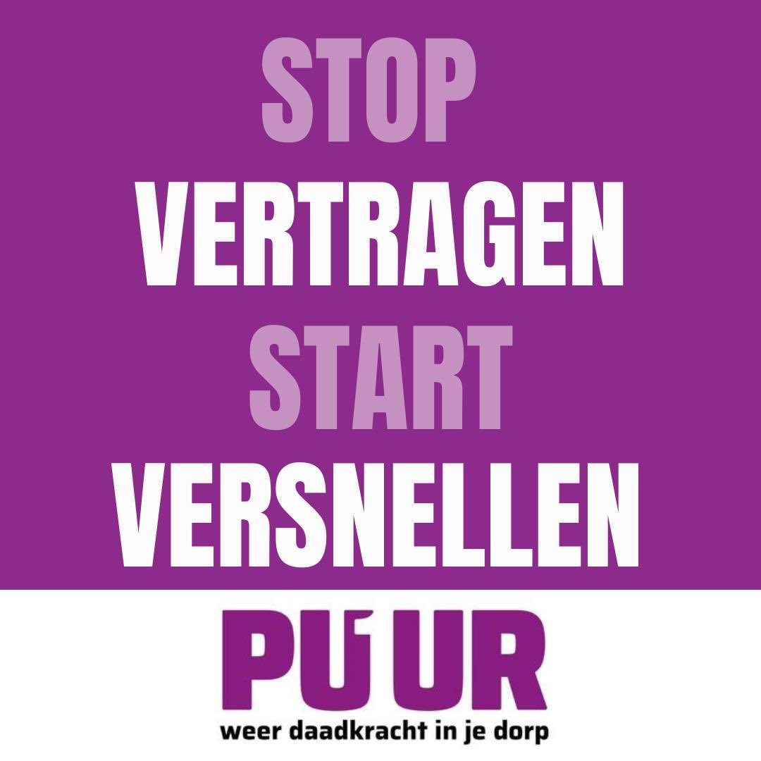 PUUR brengt snelheid in woningbouw in de hele gemeente. #startpuur #noordwijk #noordwijkerhout #weerdaadkrachtinjedorp
