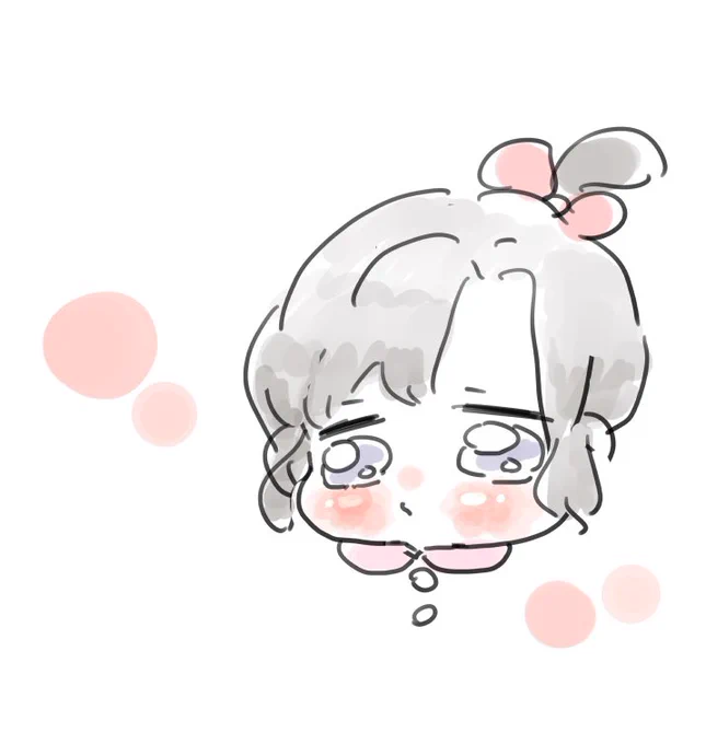 冬はほっぺが乾燥でぽっぽしちゃってワセリンぬられてぺかぺかしてるばぶぎえちゃん 