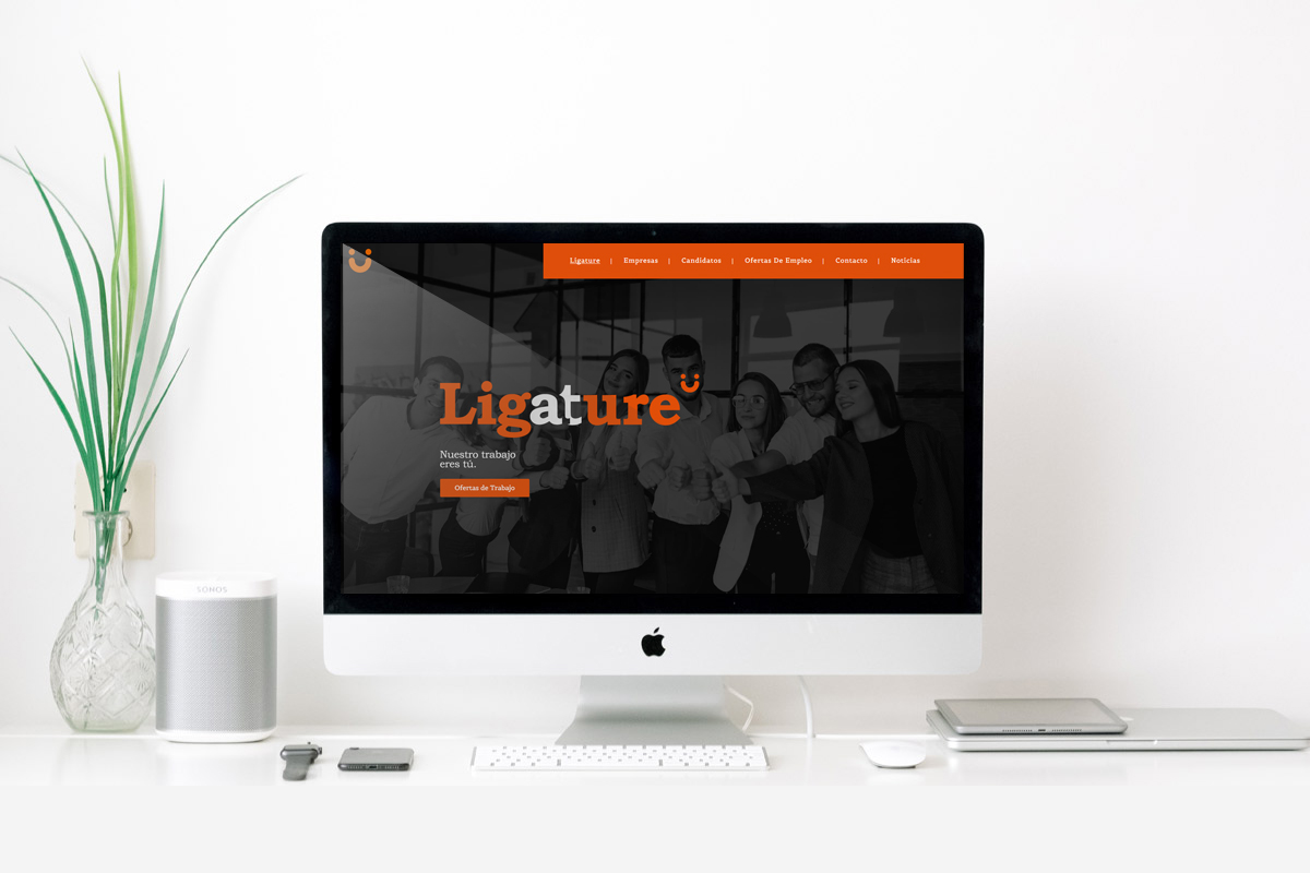 mas1creativo's tweet photo. Empezamos el último lunes del mes presentando nueva web, Ligature, empresa de trabajo temporal dedicada a la búsqueda de candidatos, selección y formación.

#Web que forma parte del proyecto de estrategia de marca y comunicación

https://t.co/DjTxWPNtbj

#RedesSociales  #Diseño https://t.co/N7L0cMz0VL