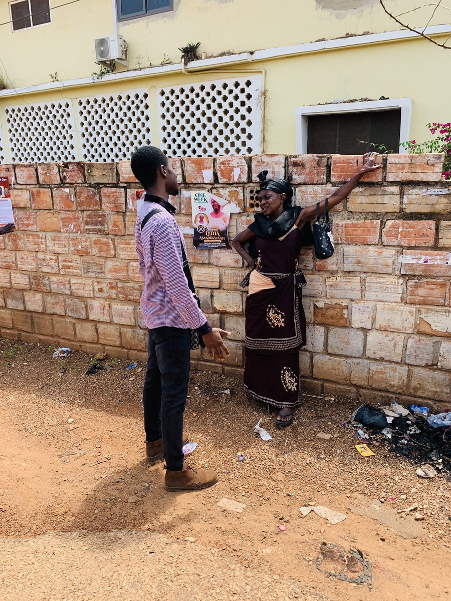 mls_eddy's tweet photo. We began the 2nd week of the public sensitization of the risk factors of #NCDs in the #Sunyani Municipality @timmy_donkoh @GAshorm @screenandtreat @honmahamah https://t.co/vp8HVDAVJ5