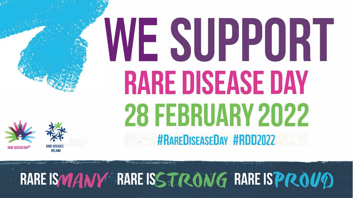 Today is #RareDiseaseDay – a day which celebrates the lives of the 300 million people worldwide living with a rare disease. Join us as we advocate for equity in social opportunity, healthcare & access to diagnosis & therapies for people living with a rare disease.

#ShowYourRare