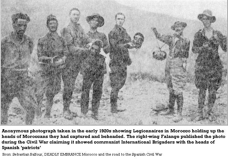 kabylio3's tweet photo. @SamSamcro The first picture is Spanish legionaries beheading Moroccan from the Rif 😂😂😂😂😂😂😂😂😂 you failed so bad 🤣🤣🤣🤣 https://t.co/rcAUoGjv4V