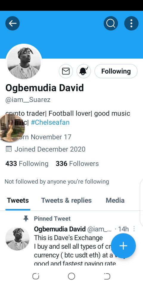 BISHOPMBAKAWAR's tweet photo. @iam__Suarez @TheRealCEOAmber Done
07060869530 is the account https://t.co/3pOKGM5xhb
