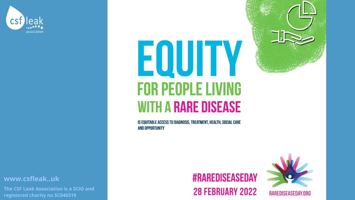For the past 2 years, we have been working non stop with a large group of doctors to create UK guidelines for the diagnosis, treatment and management of spinal CSF leaks. We look forward to our community having equitable access!
#rarediseaseday2022 #csfleak #SIH #headache