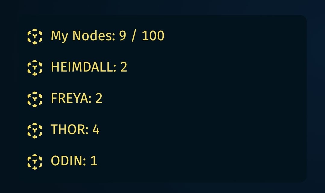 daniel_emell's tweet photo. Just went God Mode ⚡⚒ $THOR

#NodeLife #NodeArmy #DaaS #NaaS #passiveincome https://t.co/8lSCseHBBr