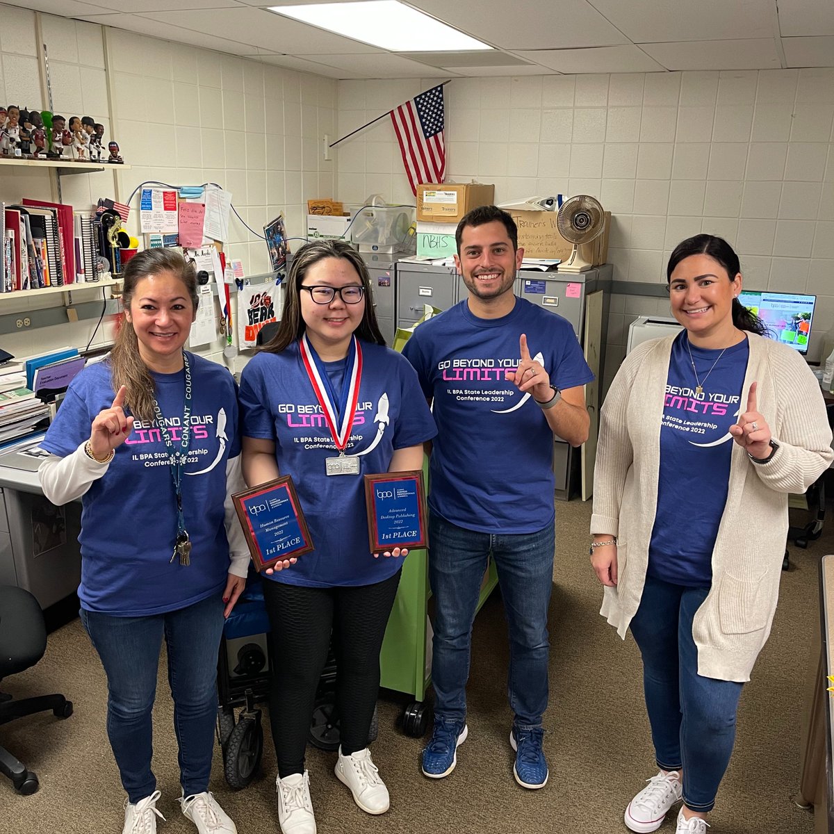 Aagii did not come to play! 👊👊👊
Aagii left Oakbrook with 2⃣ FIRST PLACE finishes at the <a href="/illinoisbpa/">Illinois BPA</a> 2022 State Competition! Way to end a fabulous @National_BPA career! <a href="/Aagii161/">Aagii16</a> #BusEdu <a href="/ConantBusEd/">Conant Business Ed Department</a> <a href="/ConantClubs/">Conant Clubs</a> #CougarPride <a href="/ConantCougars/">Conant High School</a>