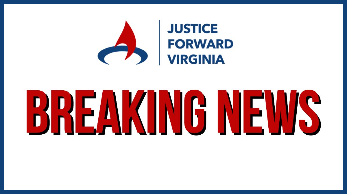JusticeFwdVa's tweet photo. BREAKING NEWS: Attempts to roll back landmark racial justice legislation— specifically intended to narrow racial disparities in traffic stops and to save the lives of Black &amp; Brown Virginians—have failed! Thank you @VASenateDems for Protecting Progress Made!!! #justiceforwardva https://t.co/3JHGfZo422