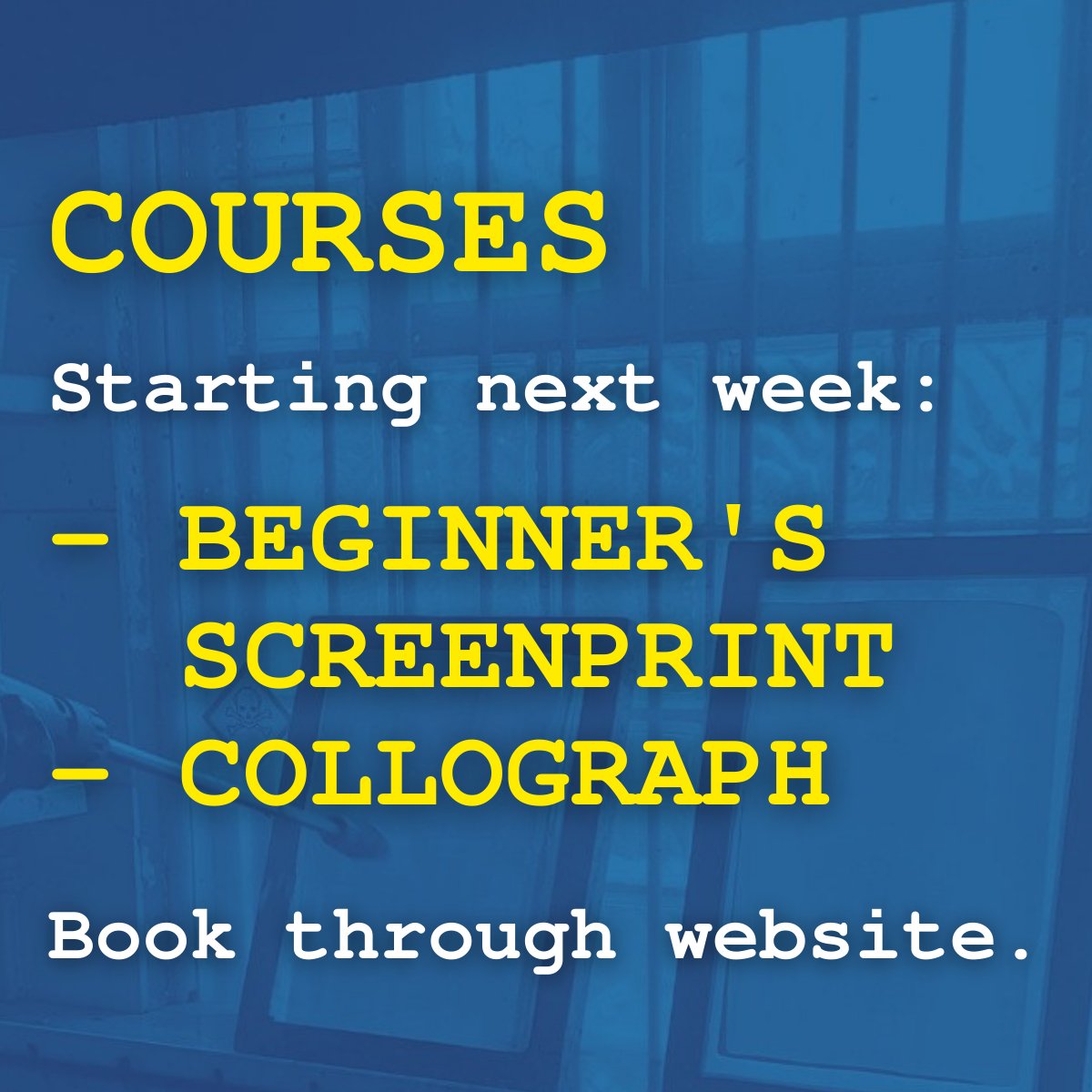 We've got two courses kicking off next week - head to our website to book! 🎨👇theprinterystudio.co.uk/courses 

#Printing #Printmaking #Plymouth #MutleyPlain <a href="/WhatsOnPlymouth/">What's On Plymouth</a>