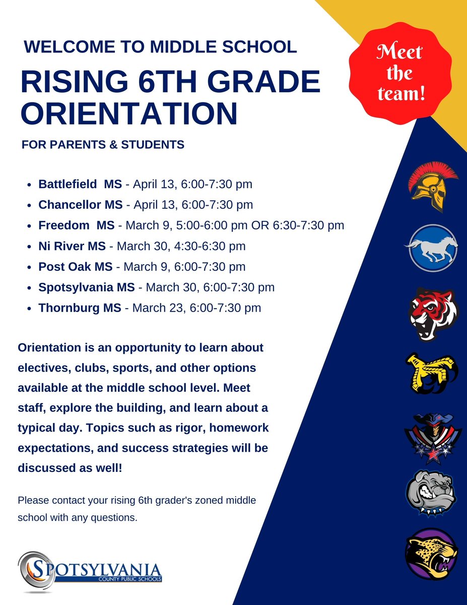 Spotsylvania County Public Schools tweet media