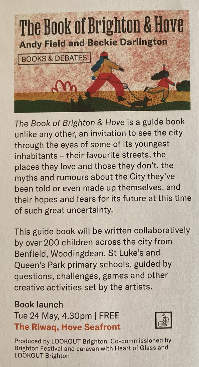 Look out for this guide book that our children will be involved in compiling!