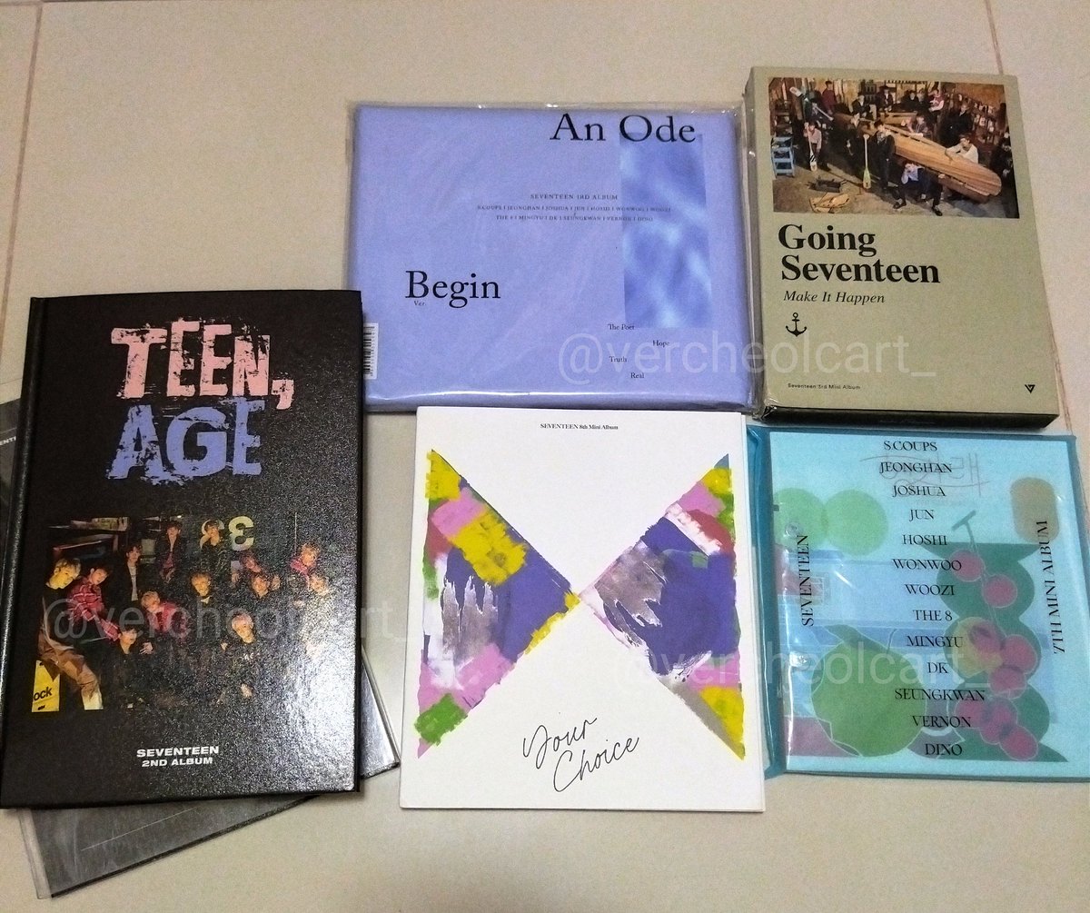 vercheolcart_'s tweet photo. — ic / interest check

svt unsealed albums
inclus: pb + cd mostly 

₱1,300.00 all in (free sf)

may interested ba?
🏷️ ic wts lfb seventeen an ode begin going seventeen gose make it happen teenage rqs your choice one side henggarae set https://t.co/DEldL3U3R1