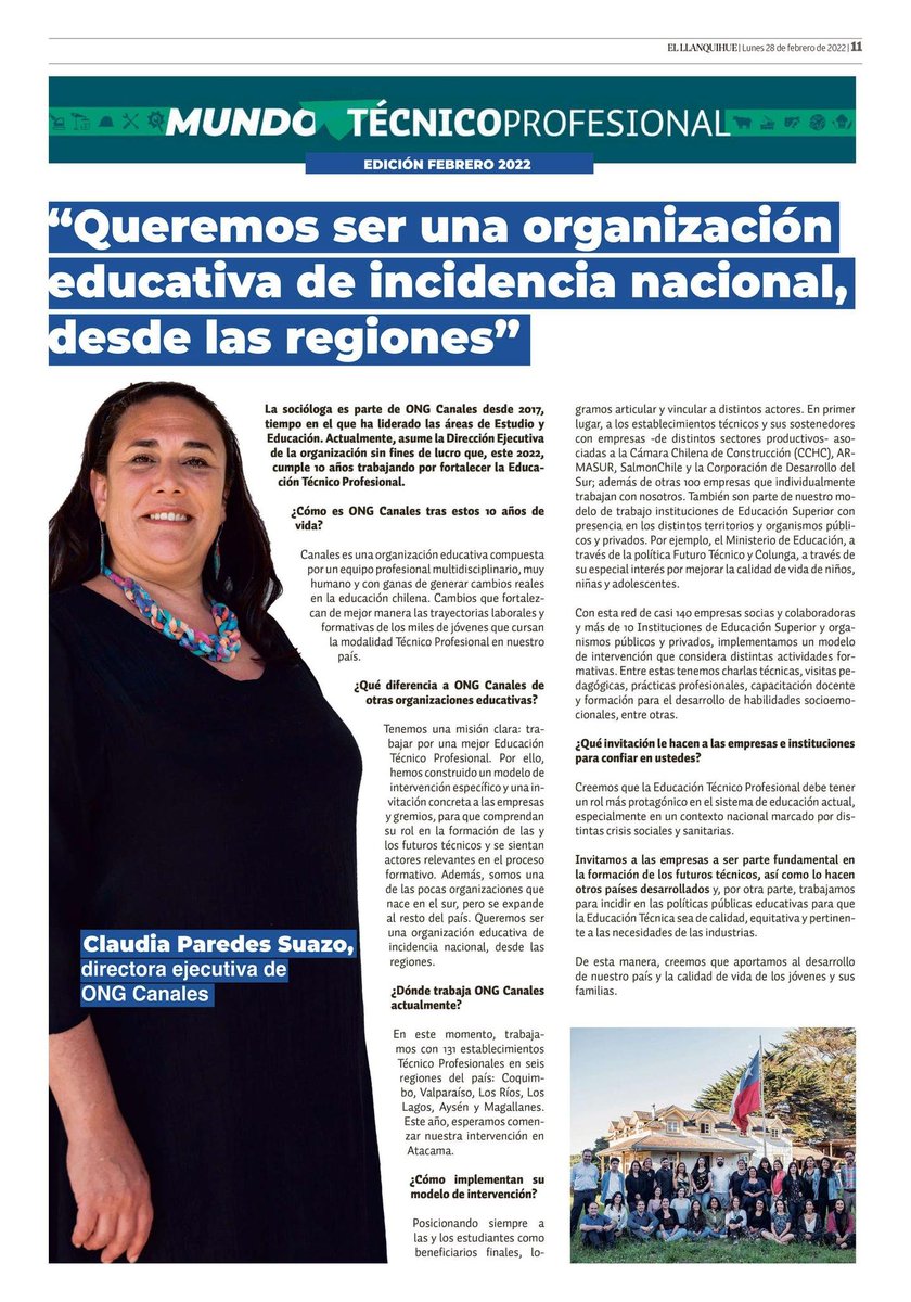 ONG Canales tweet media