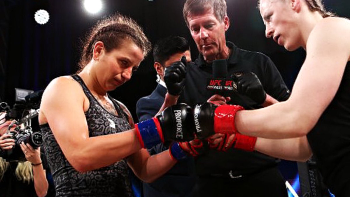 RealTaylorWilde's tweet photo. Wrestling has a rematch with #mma this WEDNESDAY when Germany's @katharinalehner drops by Wilde On: der Wrestling-Podcast für Wilde. #wmma #boxing #womensboxing #boxen #sportlerin #ufc https://t.co/dwaRUyo59Y