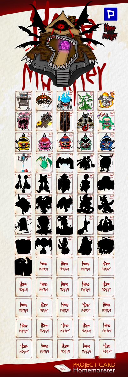 Project Card Homemonster 
Paras Homemonster 

#NFT #crypto #PARASnft #NFTTHAILAND #NFTGiveaway