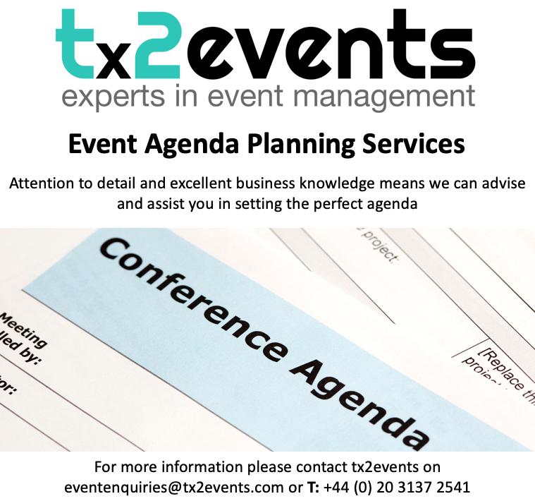 Events are one of the best ways to raise your company profile. Be strategic in your planning &amp; decide your objects. Contact <a href="/tx2events/">tx2events</a> to assist you in event agenda planning bit.ly/33dnBTA #eventmanagement #conferences #breakfastbriefings #productlaunches #roundtables