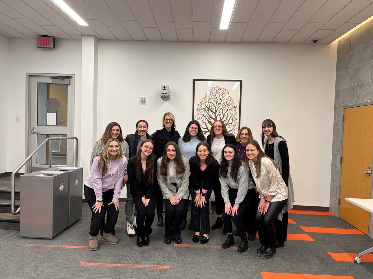 Sending a big thanks to <a href="/WNBA/">WNBA</a> <a href="/AtlantaDream/">Atlanta Dream</a> executives Suzanne Abair and Morgan Shaw Parker for taking the time to meet with our <a href="/SyracuseU/">Syracuse University</a> <a href="/SUFalkCollege/">Falk College of Sport</a> Women in Sports and Events (WISE) Club and share your industry insights. <a href="/WISE_Cuse/">WISE Syracuse</a>