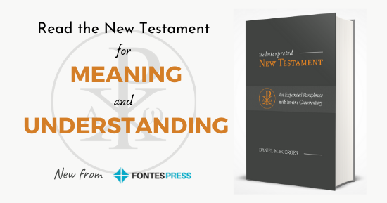 fontespress's tweet photo. $0.99 on Kindle - The Interpreted New Testament is a paraphrase based on 20 years of translation work in the Solomon Islands, with added in-line commentary to give historical/cultural background and possible interpretations of difficult passages. 
https://t.co/OOoaKhVpQX https://t.co/g2KLpHbGdt