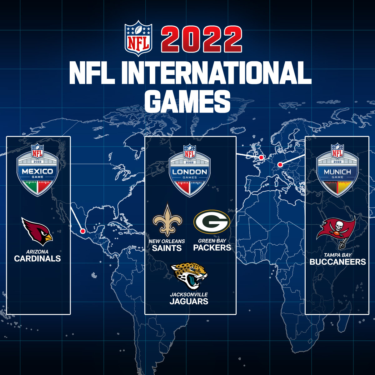 NFL on X: For more information on the 2022 NFL International games, please  visit:   / X