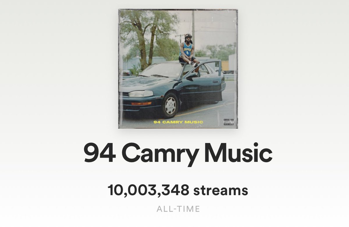 femdotdotcom's tweet photo. having 10 million plays on a song i made in my crib is a very crazy thing to say out loud. even wilder when that song has no editorial playlists. wow. god is the greatest. and clearly the blackest cause you know what month it is. brick by brick forreal. see you at 100m’s. https://t.co/oui916HL3g