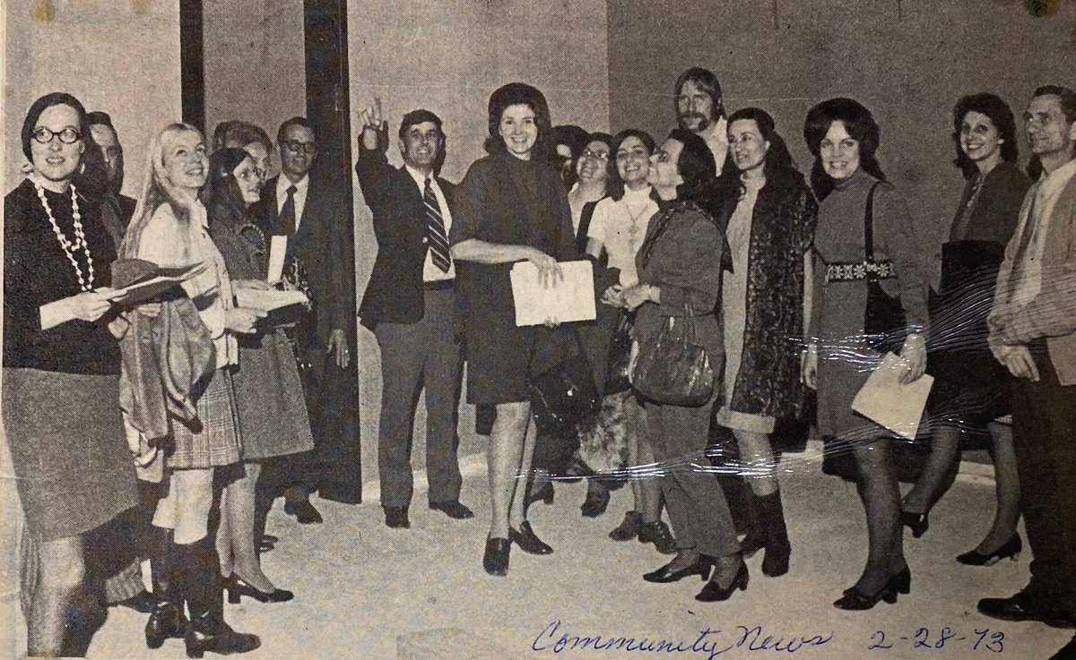 #MondayMemories - On this day in 1973, Community News published this photo of teachers &amp; administrators touring new construction of Stout Field Elem. They were excited to see where they would welcome students in the Fall for the 73-74 school year. #MSDWayne60Years <a href="/WayneTwpSuper/">Dr. Jeff Butts</a>