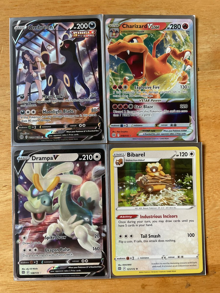 M3mRat's tweet photo. My first opening for brilliant stars 9 sleeved boosters. How did I do? https://t.co/S73z9EkoQ6