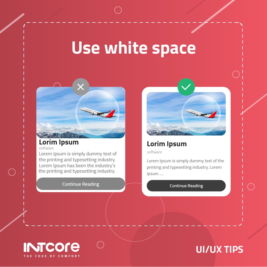 intcore's tweet image. Minor tips, but important for better usability.

#usability #uxui #uxdesign #intcore