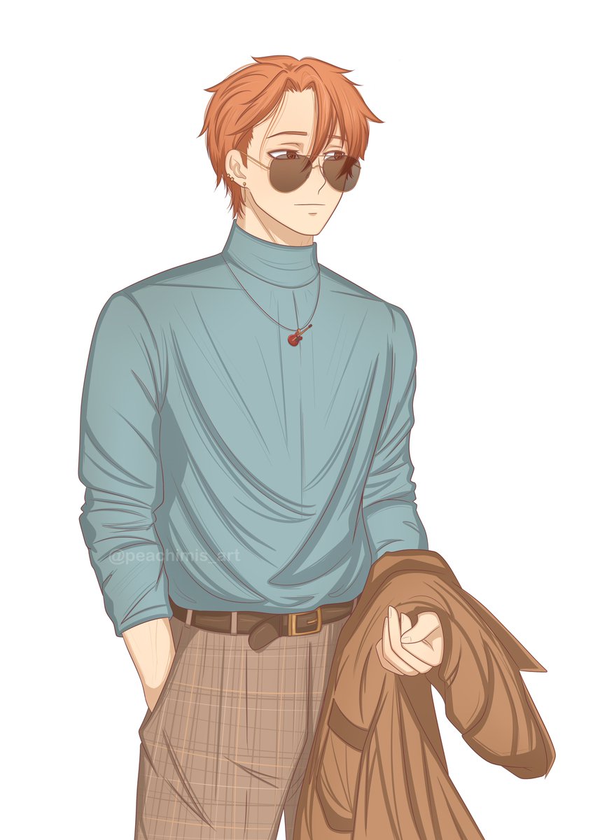 peachimis_art's tweet photo. Pretty Mafuyu for his bday 🥺🧡

#Mafuyu #Given #GivenAnime https://t.co/JvQzRctZfG
