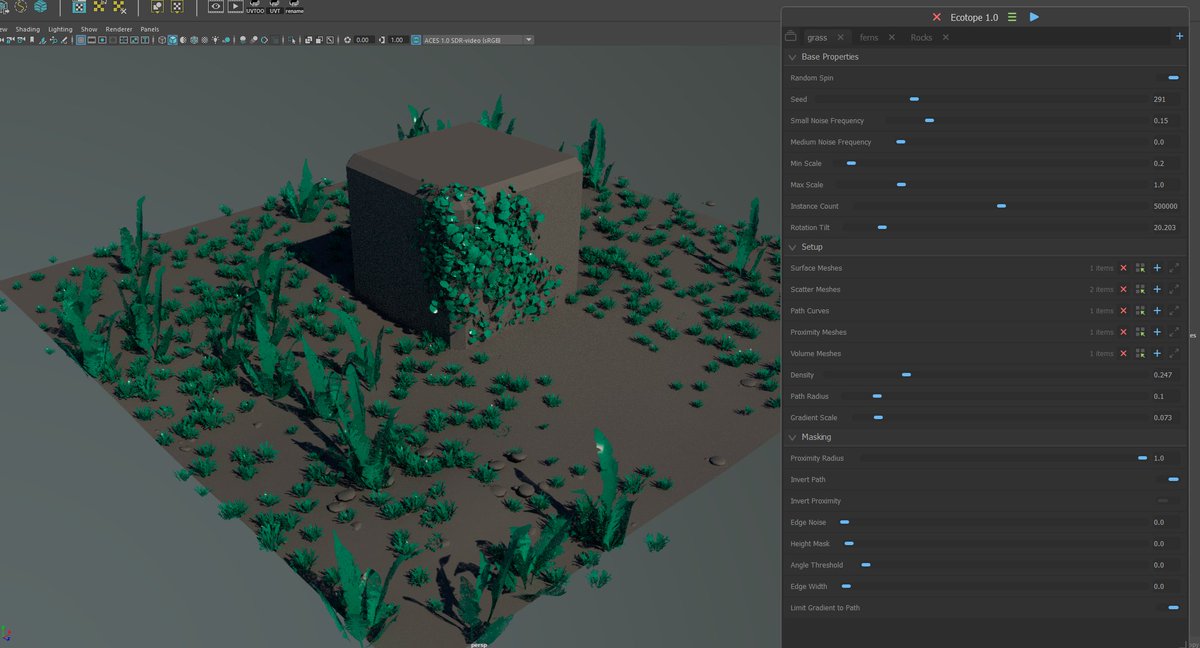 Shaun_in_3D's tweet photo. Messing around with @polygonflow's #graphn/ecotope today, seems great so far. I'm not sure how many different node based interfaces I can fit in my brain though.
#houdiniengine #houdini #maya3d #bitfrost #blender #nuke #drowninginnodes https://t.co/9GexpyuKYT
