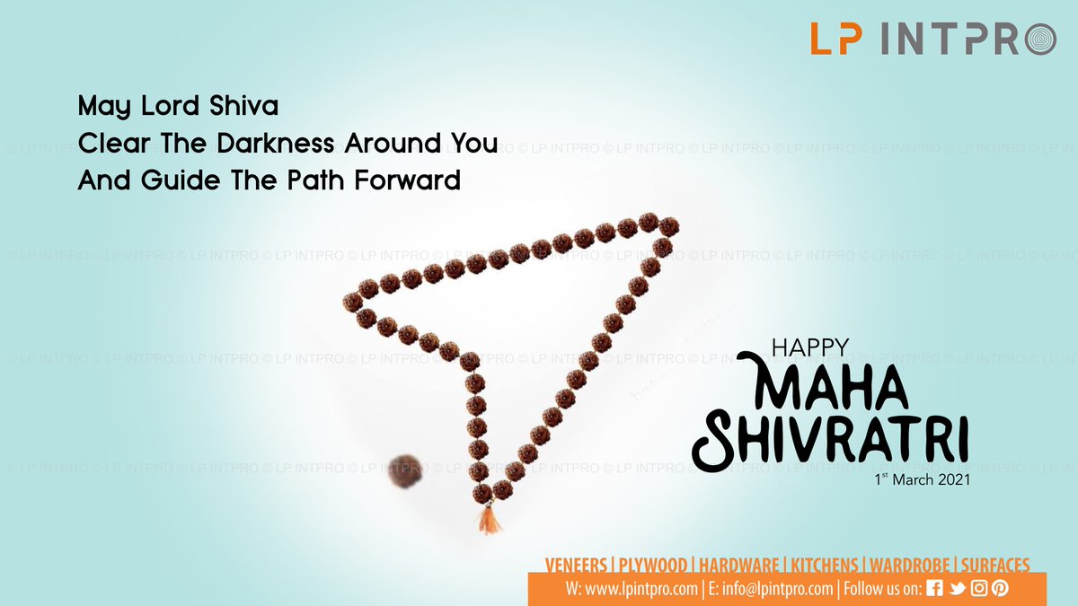 lpIntpro's tweet photo. May the divine glory remind us of our capabilities and strengths, and help us attain success and incredible creativity. Wishing you all a Happy Mahashivratri 2022.
#mahashivratri #shiva #bholenath #mahakal #harharmahadev #shivratri #mahadeva #shiv #mahakaal #lordshiva #india https://t.co/w4TIeJdEvs
