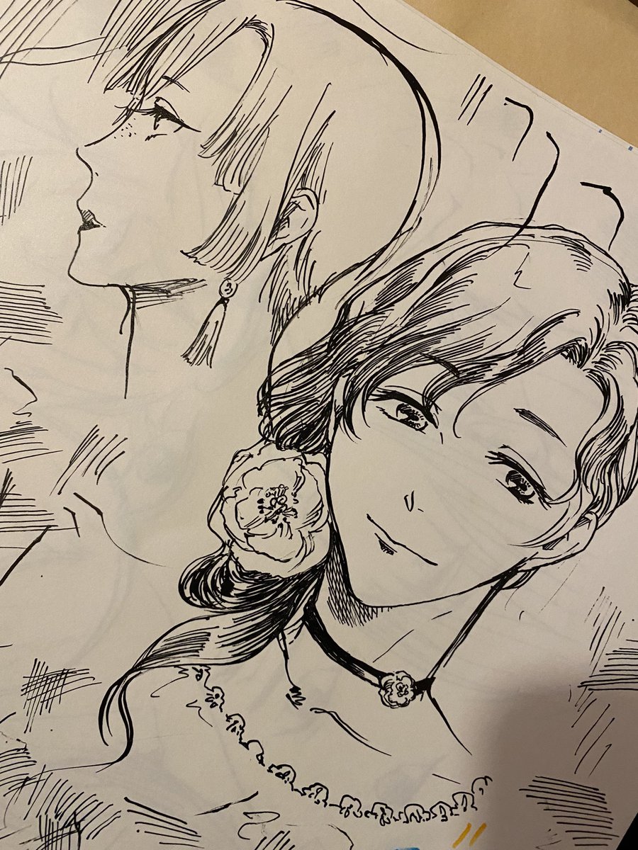 多分私はアナログの方が見れる絵が描けると思う…
ただ元の原稿用紙が溜まるのが困るのと、鉛筆消しや修正やスキャンがめんどくさかったのと、作画始める時の手軽さとかからデジタルに以降したんよな…とはいえ結構最近までアナログ混じりなんだけど🤔(その時の修羅場具合によりけり) 