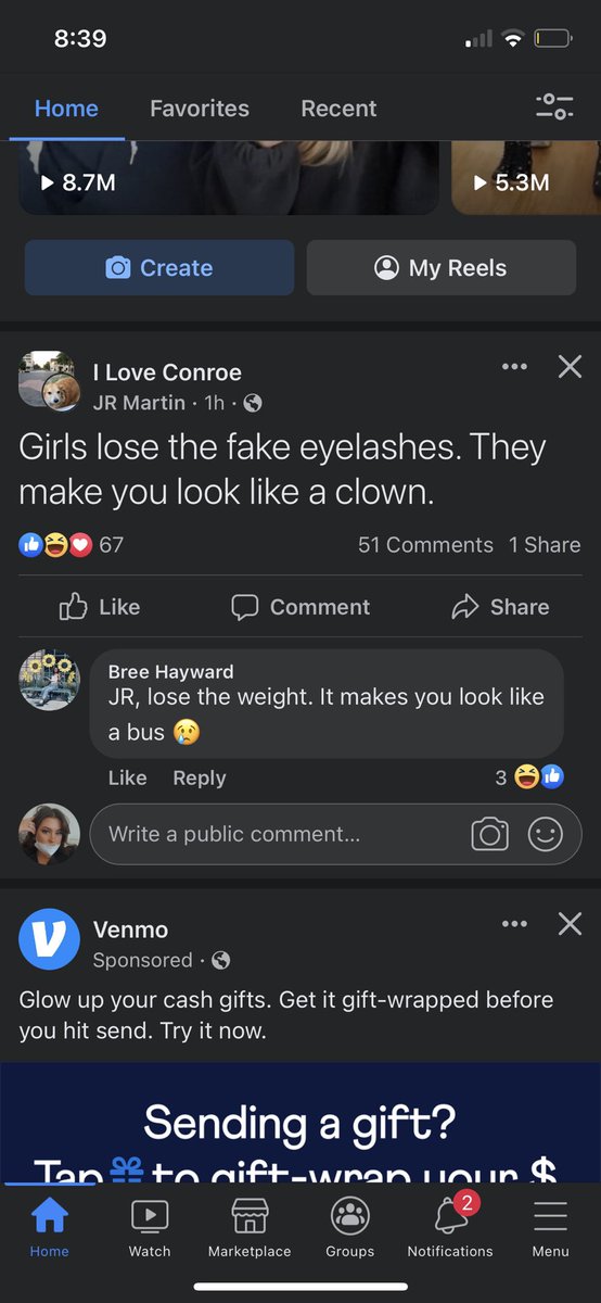 Vyktorya9's tweet photo. This Conroe page is pure entertainment 😂 https://t.co/PCg7wG6TeN