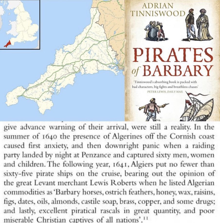 kabylio3's tweet photo. The Algerian corsairs raided Penzance located on the English coast https://t.co/zQZaCSEOX6