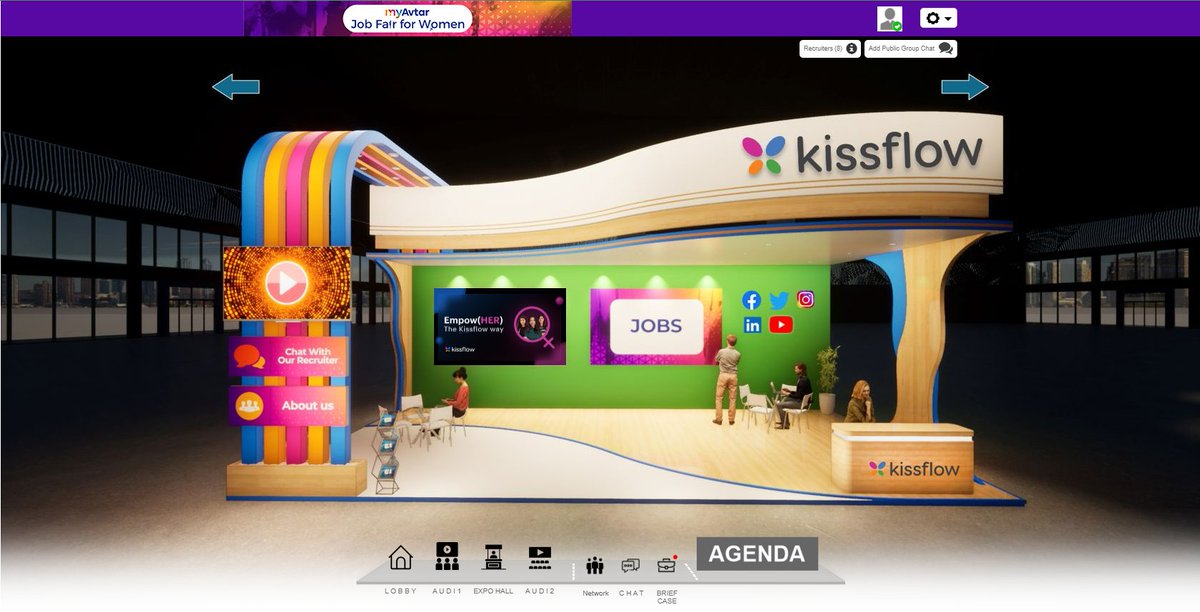 sureshsambandam's tweet photo. I was super seeing the @Kissflow online booth for the recently concluded Diversity Job Fair that targeted women and more. If you missed it, you can still apply for open positions at https://t.co/pEwD9NPxr1 https://t.co/Us5yGtDZST