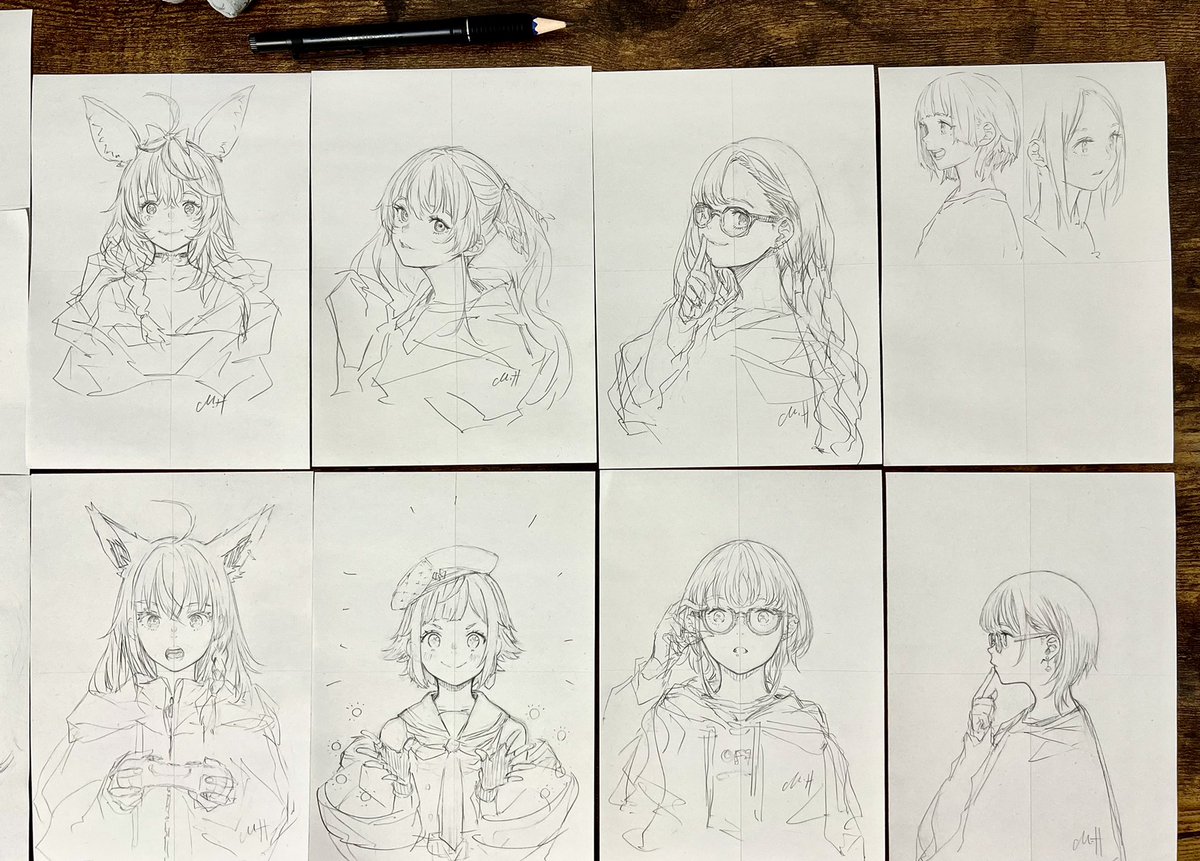 #今月描いた絵を晒そう

('◁'👐)パァ🖼✨ 