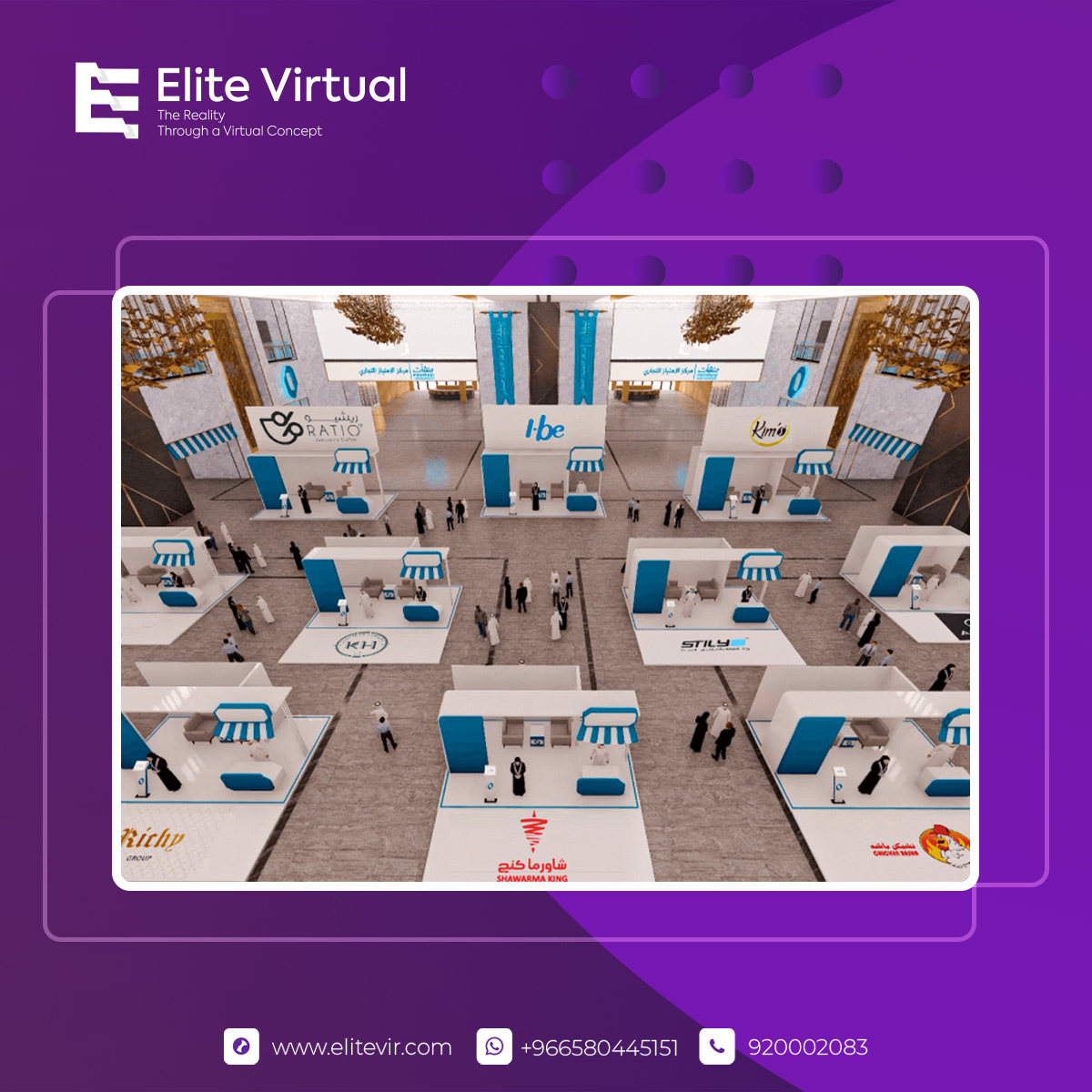 EliteVirtualSA's tweet photo. That’s our Virtual touch during the last virtual franchise market.
@MonshaatSA  
#BOOTH #Virtual #Events https://t.co/RzbcpENG8Q