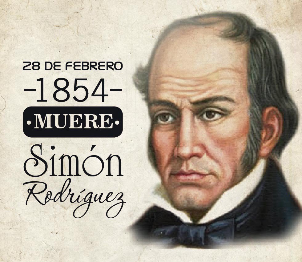 MisinRobinsonP2's tweet photo. #Hoy || Al conmemorar los 168 años de su salto a la inmortalidad nuestra Misión impulsa y lleva a nuestro pueblo las enseñanzas del maestro Simón Rodríguez, como lo hiciera nuestro Padre Bolívar. le rendimos homenaje. 

#CuidateDeLaCovidEnCarnaval 

@NicolasMaduro https://t.co/wwOOUMIXjo