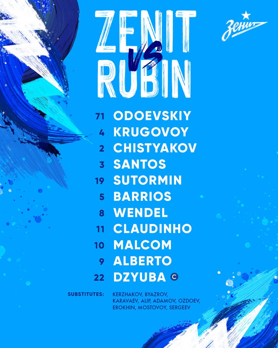 es_fczenit's tweet photo. 📋���💙 #ZenitRubin #VamosZenit https://t.co/aImGJ3iwg2
