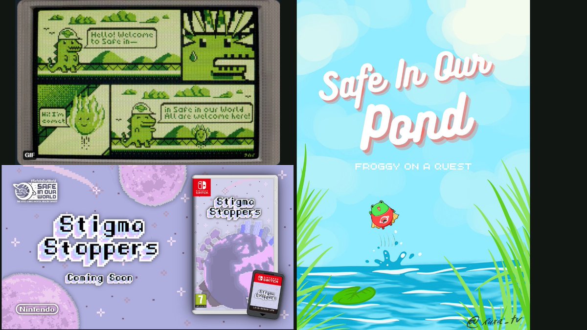 SafeInOurWorld's tweet photo. It's time to vote everyone! All of the artwork submitted for the #SafeInOurWorldBundle was incredible, and it was hard to narrow it down, but we picked 3 of our favourites 😍
Finalists: @jarofjuice @Ruxa_TV @beany_jade
POLL BELOW👏
Let's pick our winner together 💗 https://t.co/2Lfhafud1o