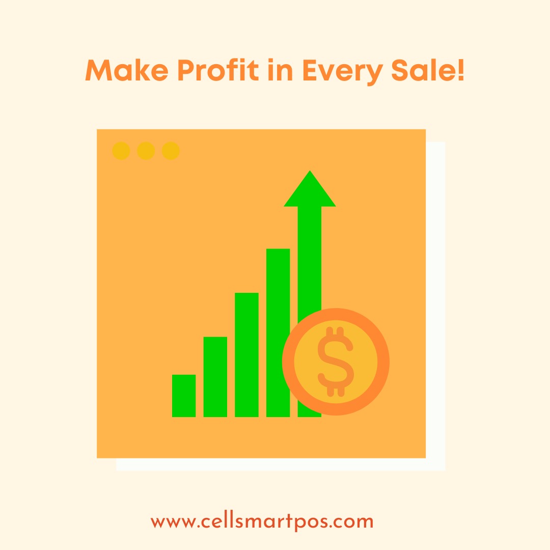 CellSmartPOS's tweet image. Make Profit in Every Sale!

CellSmart POS adds profit % to the cost price of your products. For example, 20% for accessories, 10% for devices and so on. Our software will auto calculate during checkout. 

Check out cellsmartpos.com/features

#CellSmart #smallbusiness #ProfitMargin