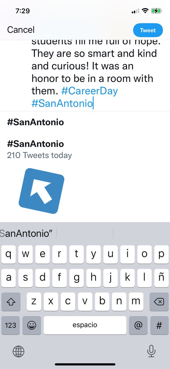 quemeanswhat's tweet photo. This is like some kind of #Twitter good luck, right?!
#SanAntonio #210 #twoten https://t.co/Lz82ykwMvR