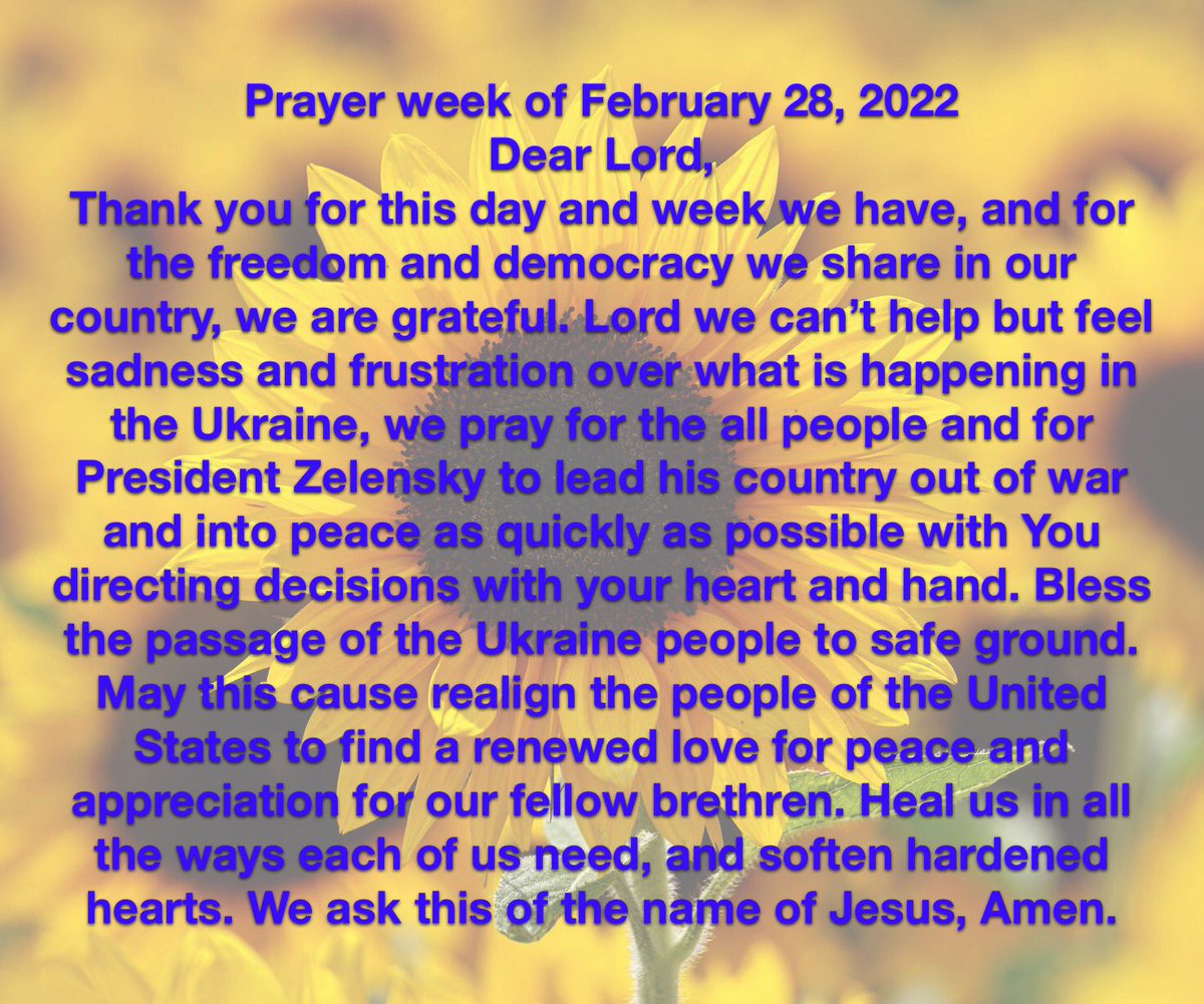 julianng's tweet photo. My #prayer of the week. #PrayingForUkraine https://t.co/6nqIt9LoYF