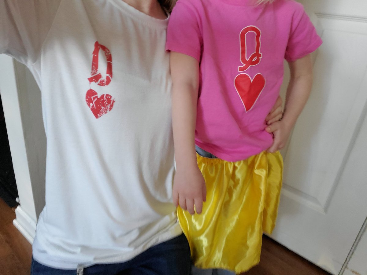 Twinning with my girl on Disney day!